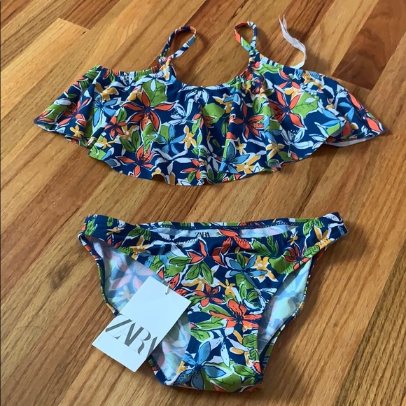 Zara Swim Zara Girls Swimsuit Set Poshmark